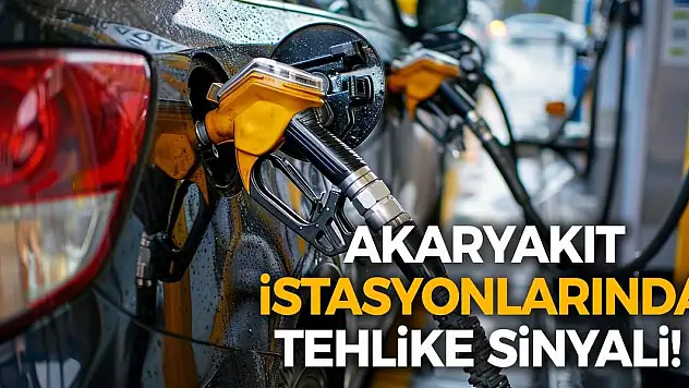 Akaryakıt istasyonlarında tehlike sinyali! Platform açıklama yaptı