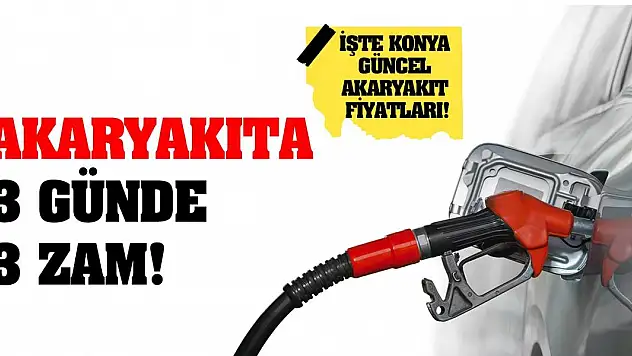 Akaryakıta 3 Günde 3 Zam!