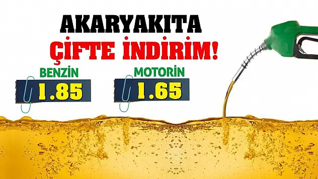 Akaryakıta Çifte İndirim! İşte Güncel Fiyatlar!