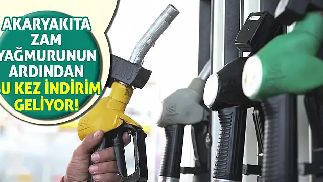 Akaryakıta Zam Yağmurunun Ardından Bu Kez İndirim Geliyor!