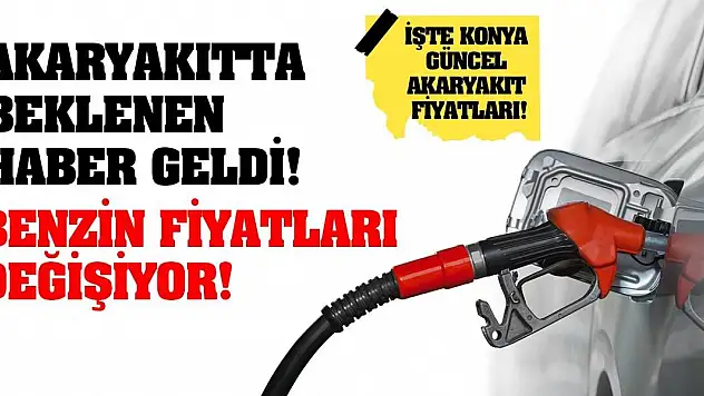 Akaryakıtta beklenen haber geldi!  Benzin fiyatları değişiyor!