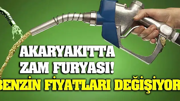 Akaryakıtta zam furyası! Benzin fiyatları değişiyor!