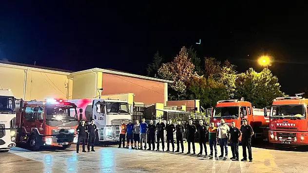 AKOM Duyurdu: Komşudaki Orman Yangınına Konya'dan Yardım Eli!