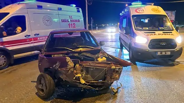 Aksaray'da kaza: 2 yaralı