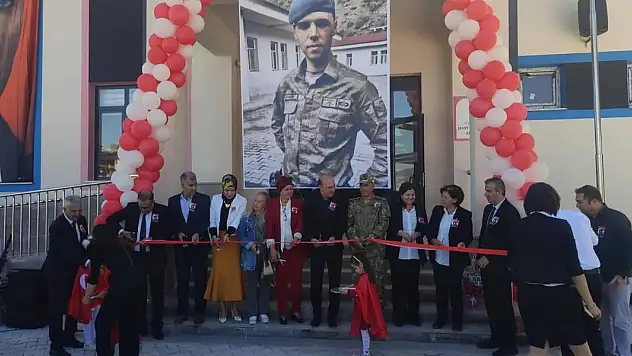 Akşehir'de Şehit Aykut Kazar Anaokulu açıldı
