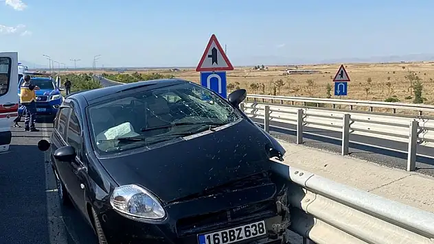 Akşehir'de trafik kazası: 1 yaralı!