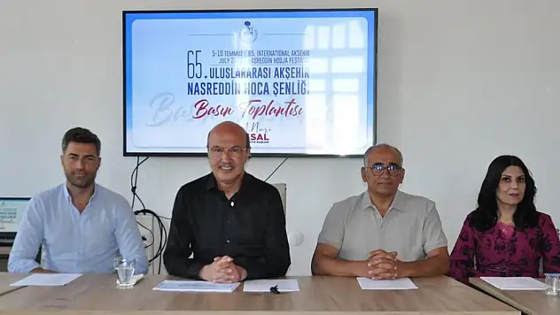 Akşehir'deki şenlikte bu yılın 'Nasreddin Hoca'sı İlker Ayrık olacak