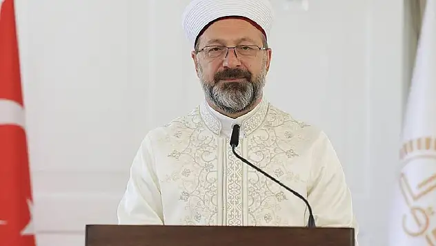 Ali Erbaş: İslam'a ve insanlığa hizmet etmek en büyük idealimiz