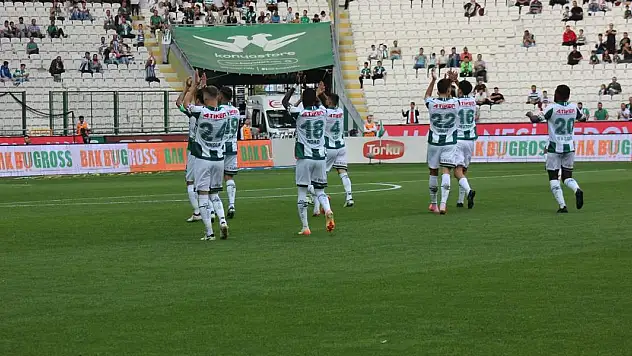 Ali Şaşal Vural, Konyaspor'a izin vermedi! Konyaspor iç saha hasretini dindiremedi