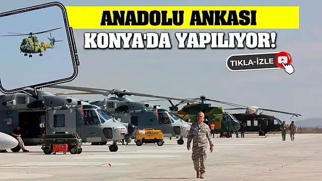 Anadolu Ankası Konya'da Yapılıyor!