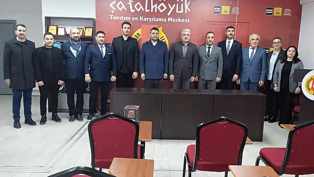 Anahtar Parti, Konya Gazeteciler Cemiyeti'ni ziyaret etti