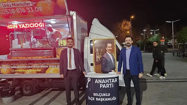 Anahtar Parti Konya'dan lokma ikramı