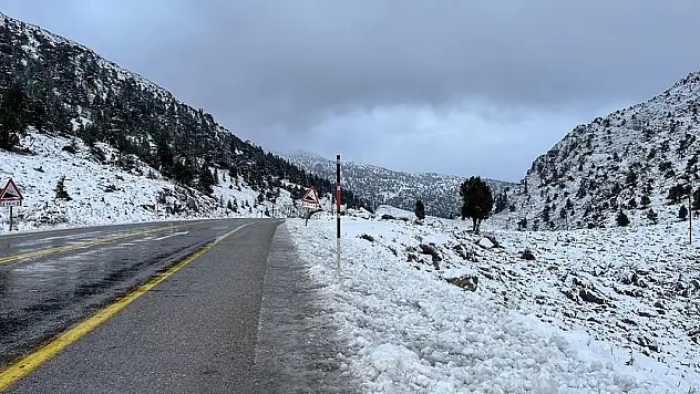 Antalya-Konya yolu tüm araçlar için ulaşıma açıldı