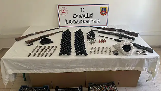 Antalya ve Konya'da silah kaçakçılarına ağır darbe: 5 tutuklama!