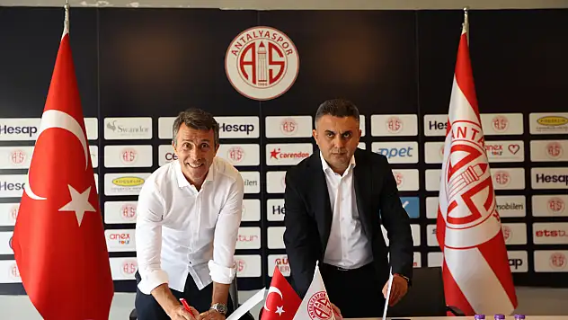 Antalyaspor'un yeni teknik adamı belli oldu! Komşuda eski bir dost
