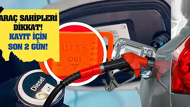 Araç Sahipleri Dikkat! Kayıt İçin Son 2 Gün!