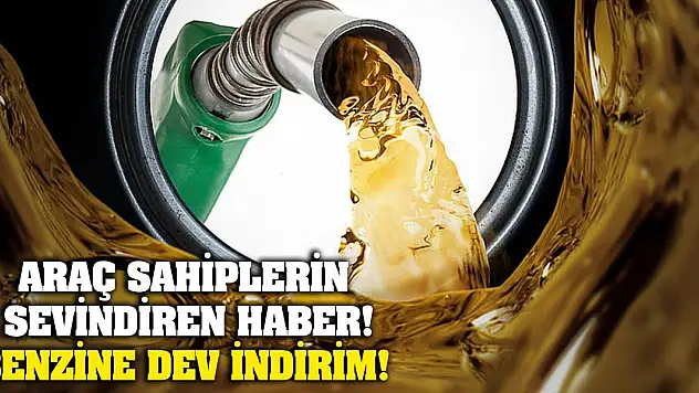 Araç sahiplerini sevindiren haber! Benzine Dev İndirim!
