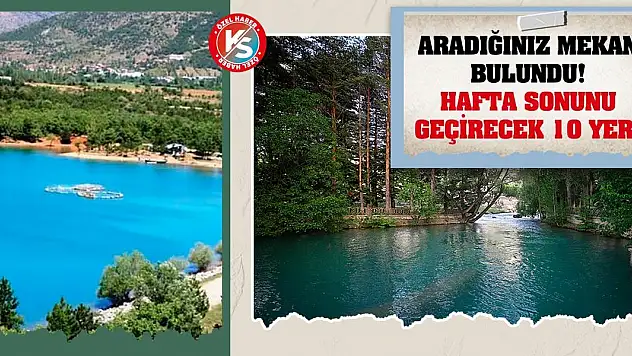 Aradığınız mekan bulundu! Hafta sonunu geçirecek 10 yer!