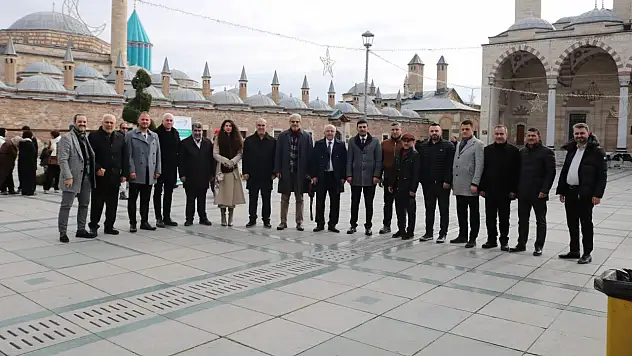 ASRİAD Genel Merkez Başkanı Cemil Yıldız Şeb-i Arus Programı İçin Konya'da