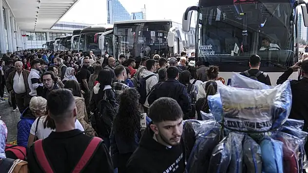AŞTİ'de Ramazan Bayramı yoğunluğu yaşanıyor