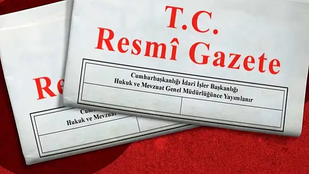 Atama kararları Resmi Gazete'de!