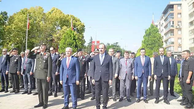 Atatürk'ün Konya'ya gelişinin 105. yıl dönümü törenle kutlandı