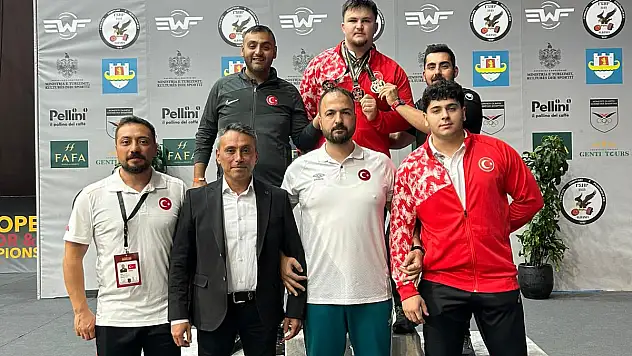 Avrupa Halter Şampiyonası'nda Selçuklu Rüzgarı