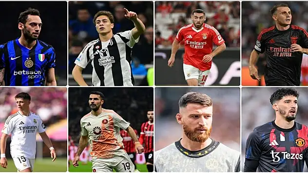 Avrupa'da forma giyen milli futbolcuların performansı