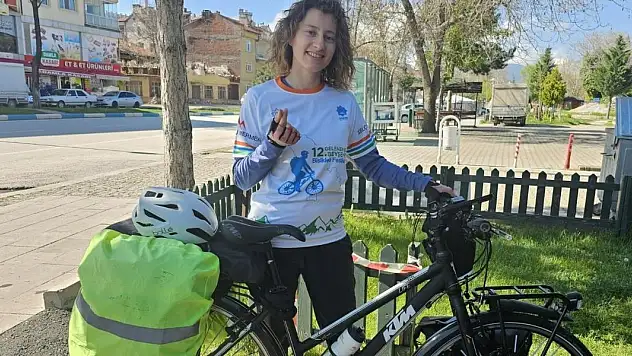 Avusturya'dan tura çıkan bisikletçinin yeni durağı Konya!