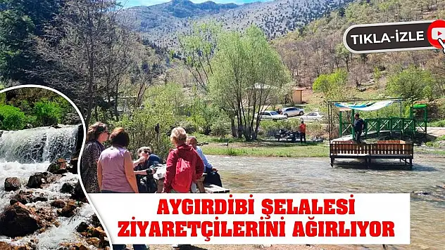 Aygırdibi Şelalesi ziyaretçilerini ağırlıyor