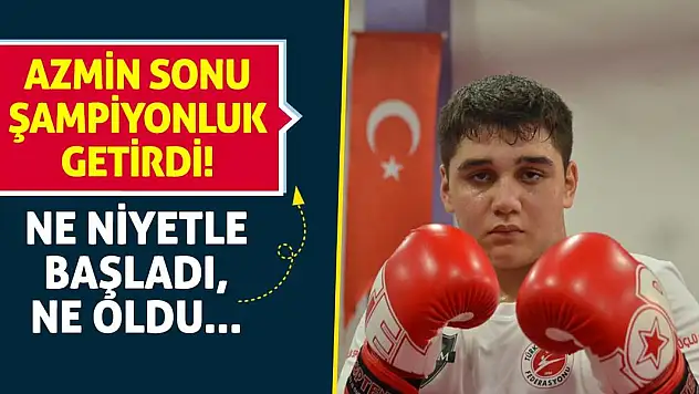 Azmin sonu şampiyonluk getirdi! Ne niyetle başladı, ne oldu...