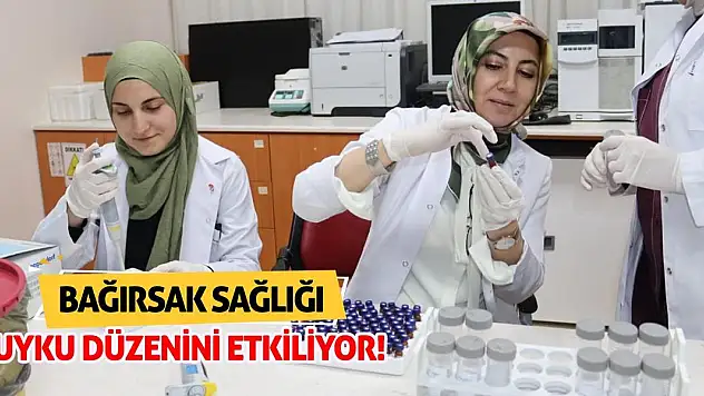 Bağırsak sağlığı uyku düzenini etkiliyor!