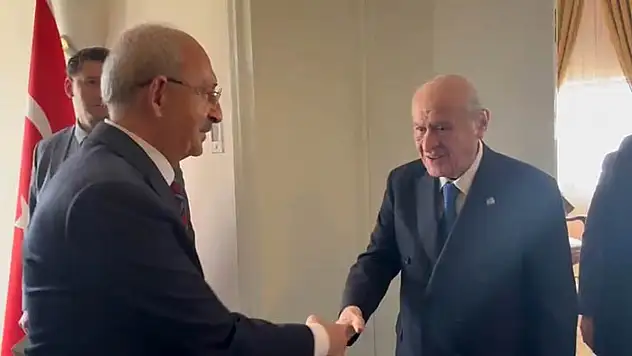 Bahçeli ile Kılıçdaroğlu bir araya geldi!