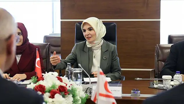 Bakan Göktaş, KKTC Çalışma ve Sosyal Güvenlik Bakanı Hasipoğlu ile görüştü
