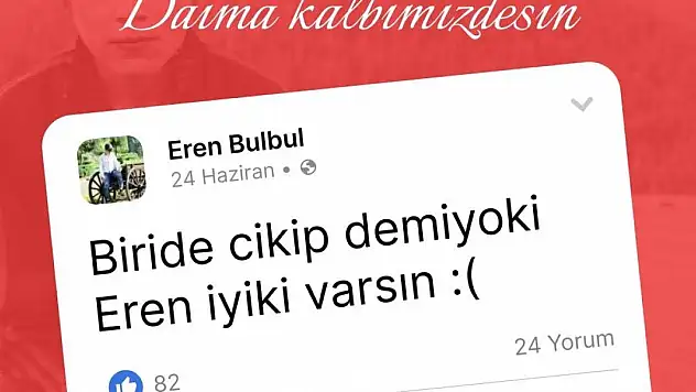 Bakan Göktaş'tan, 'İyi ki varsın Eren' paylaşımı