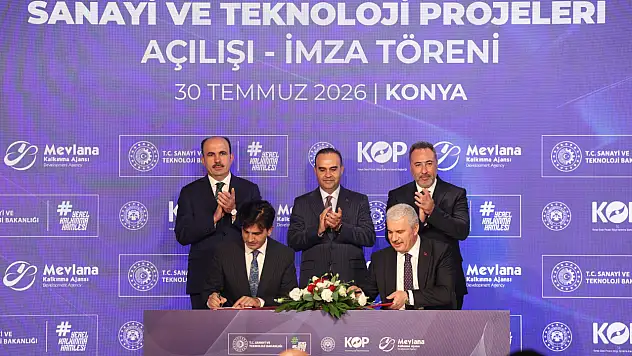 Bakan Kacır, Konya'ya müjdeyi verdi! TÜBİTAK merkezi geliyor