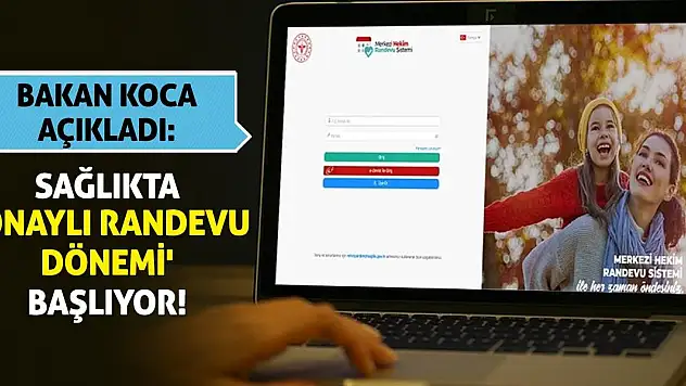 Bakan Koca Açıkladı: Sağlıkta 'Onaylı Randevu Dönemi' Başlıyor!