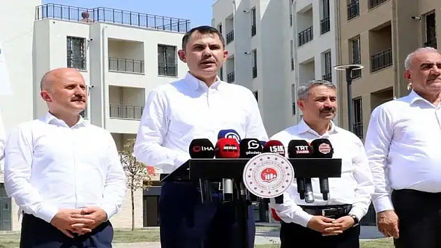Bakan Kurum: 300 bininci konutumuzu eylülde teslim edeceğiz