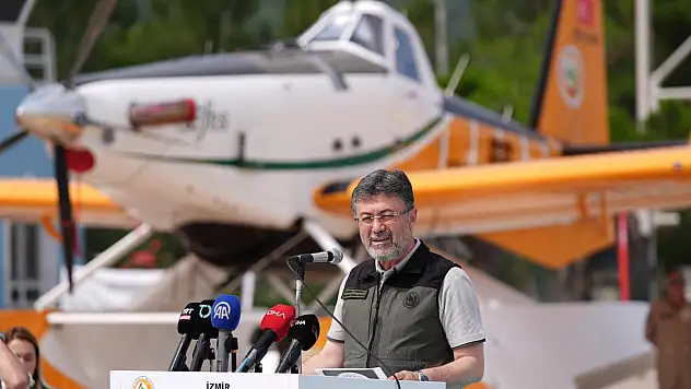 Bakan Yumaklı: 161 hava aracıyla yeşil vatanımıza havadan kalkan oluyoruz