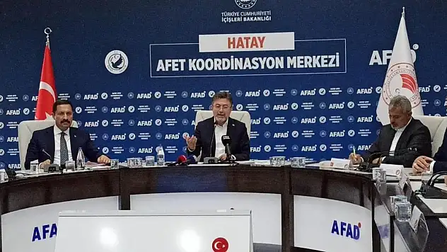 Bakan Yumaklı: Deprem bölgesinde 46 milyar liralık su yatırımının bir kısmı tamamlandı