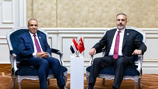 Bakanı Fidan, Mısır Dışişleri Bakanı Abdellaty görüştü