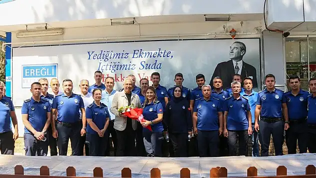 Başkan Akpınar, Zabıta Haftası'nda Personelle Buluştu