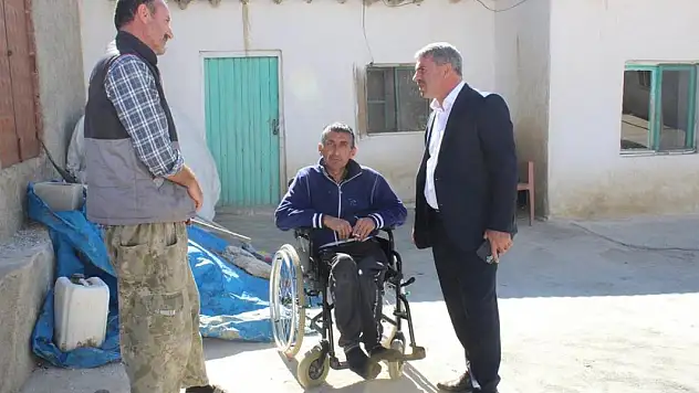 Başkan Günaltay, engelli kardeşleri ziyaret etti!