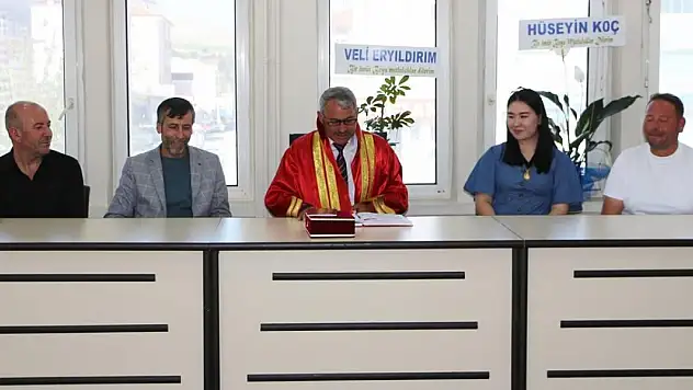 Başkan Günaltay Özbek Reyhan ile Konyalı Sefa'nın nikahını kıydı