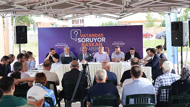 Başkan Kavuş: Meram'da talepler makam odasında değil mahallede dinleniyor!