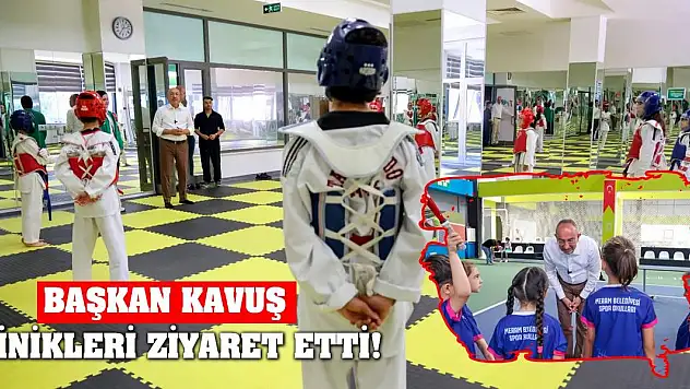 Başkan Kavuş Minikleri Ziyaret Etti!