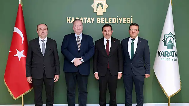 Başkan Kılca, Büyükelçi Cvıtanovıc'ı Karatay'da ağırladı
