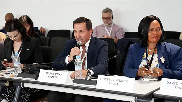 Başkan Kılca, UCLG Dünya Zirvesi'nde Karatay'ın vizyonunu anlattı