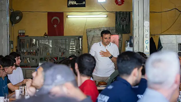 Başkan Özgökçen, Meram'da yoğun saha mesaisi yaptı