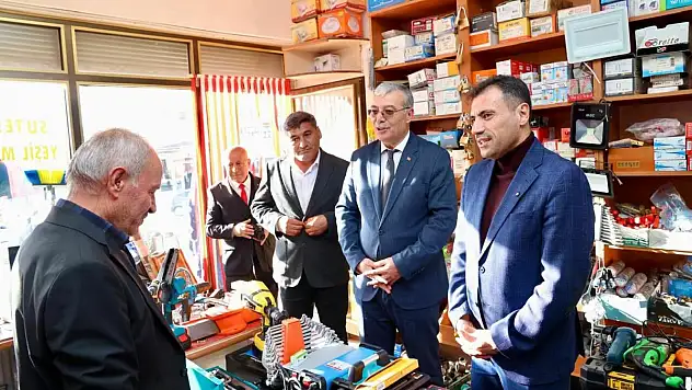 Başkan Özgökçen ve yönetiminden Emirgazi'ye ziyaret